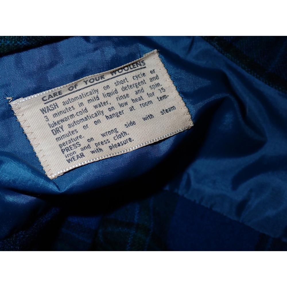 Vintage Pendleton Button Down Wool Board Shirt Me… - image 7